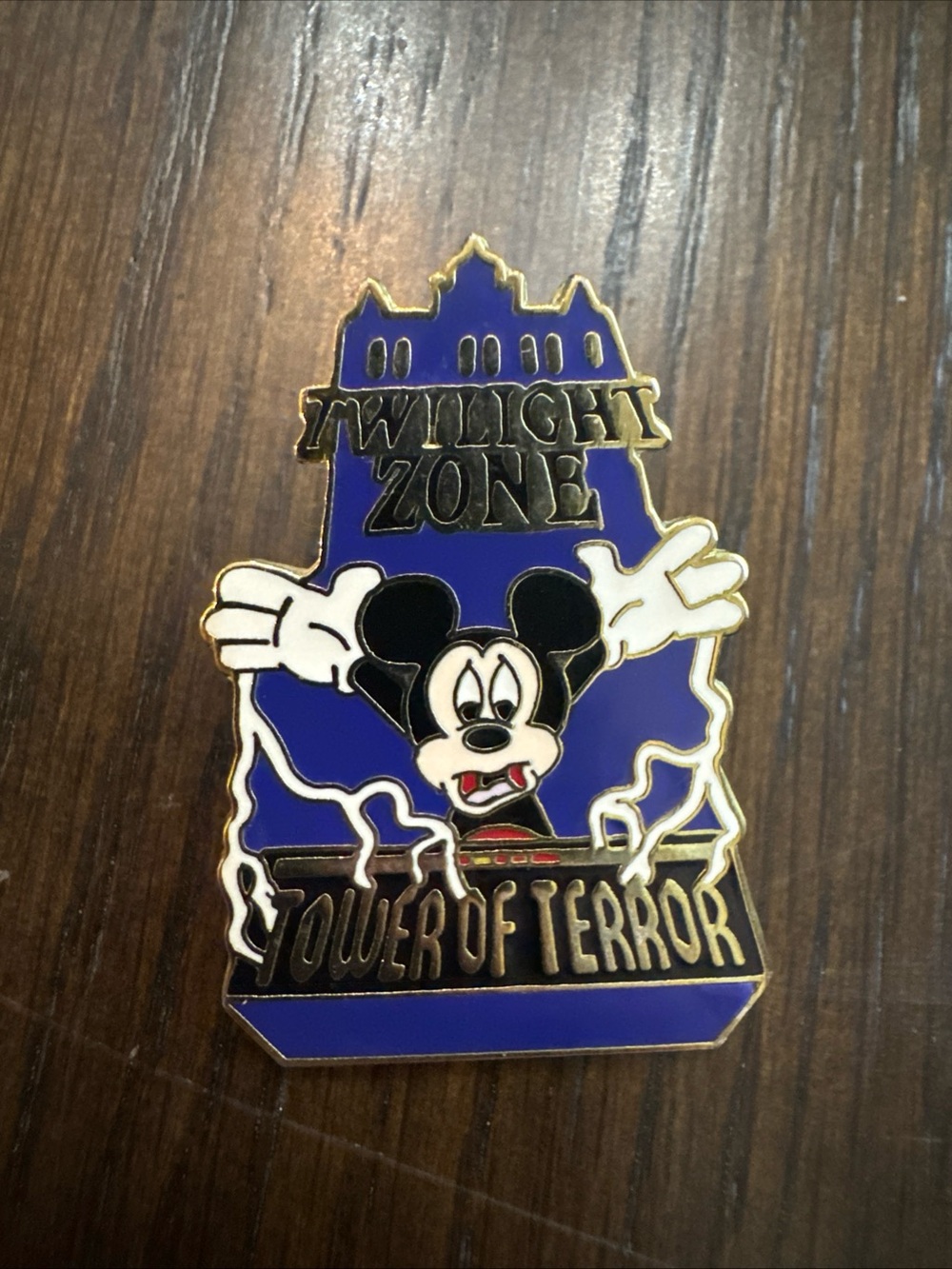 Disney World - MGM Studios - Twilight Zone Tower of Terror Mickey Mouse Pin